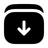 Archive Down Minimlistic icon