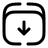 Archive Down Minimlistic icon