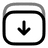 Archive Down Minimlistic icon