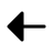 Arrow Left icon