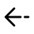 Arrow Left icon