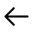 Arrow Left icon
