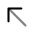Arrow Left Up icon