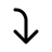 Arrow To Down Left icon
