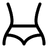 Body Shape Minimalistic icon