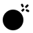 Bomb Minimalistic icon