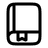 Book Bookmark Minimalistic icon