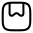 Bookmark Square Minimalistic icon
