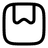 Bookmark Square Minimalistic icon