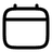 Calendar Minimalistic icon