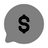 Chat Round Money icon