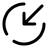 Circle Top Down icon