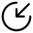 Circle Top Down icon