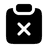 Clipboard Remove icon
