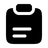 Clipboard Text icon