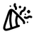 Confetti Minimalistic icon