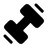 Dumbbell Large Minimalistic icon