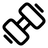Dumbbell Large Minimalistic icon