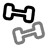 Dumbbells icon