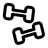 Dumbbells icon