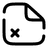 File Remove icon