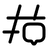 Hashtag Chat icon