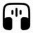Headphones Square Sound icon