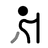 Hiking Minimalistic icon