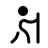 Hiking Minimalistic icon