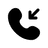 Incoming Call Rounded icon