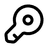 Key Minimalistic icon