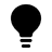 Lightbulb Minimalistic icon