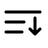 List Arrow Down Minimalistic icon
