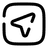 Map Arrow Square icon