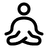 Meditation Round icon