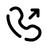 Outgoing Call Rounded icon