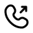 Outgoing Call Rounded icon