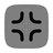 Quit Full Screen Square icon