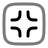 Quit Full Screen Square icon