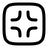 Quit Full Screen Square icon