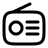 Radio Minimalistic icon