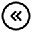 Round Double Alt Arrow Left icon