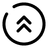 Round Double Alt Arrow Up icon