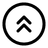 Round Double Alt Arrow Up icon