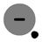 Rounded Magnifer Zoom Out icon