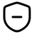 Shield Minus icon