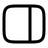 Sidebar Minimalistic icon