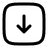 Square Arrow Down icon