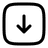 Square Arrow Down icon