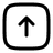 Square Arrow Up icon